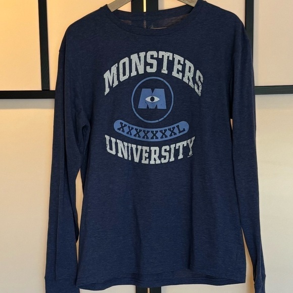Disney Pixar Monsters University long sleeve graphic shirt. Size small - Picture 8 of 12